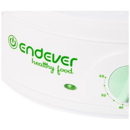 Пароварка ENDEVER Vita-175, белый/зеленый