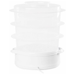 Пароварка ENDEVER Vita-175, белый/зеленый