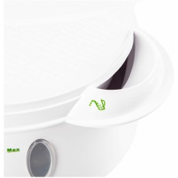 Пароварка ENDEVER Vita-175, белый/зеленый