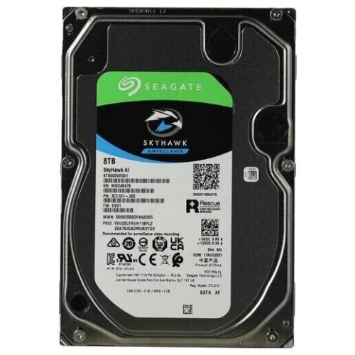 Жесткий диск SATA 8TB 7200RPM 6GB/S 256MB ST8000VE001 SEAGATE