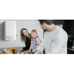 Котёл газовый камера закрытая, Navien Deluxe S-24k, 2-ух контр, 24 квт, коаксиальный