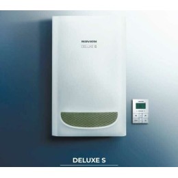 Котёл газовый камера закрытая, Navien Deluxe S-24k, 2-ух контр, 24 квт, коаксиальный