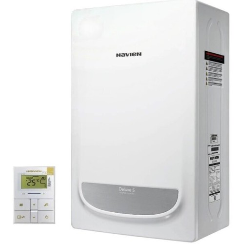 Котёл газовый камера закрытая, Navien Deluxe S-24k, 2-ух контр, 24 квт, коаксиальный