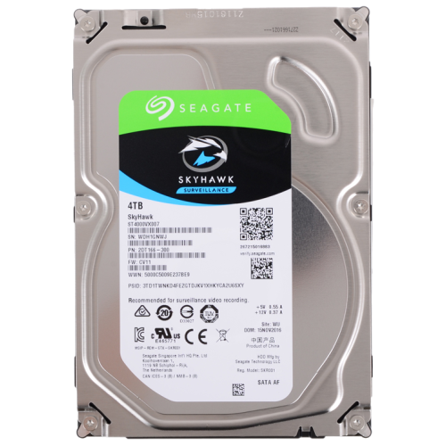 Жесткий диск Seagate 4Tb 5400rpm SATA-III ST4000VX013 Video Skyhawk  256Mb 3.5"