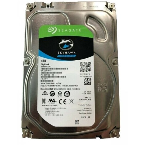Жесткий диск Seagate 4Tb 5400rpm SATA-III ST4000VX013 Video Skyhawk  256Mb 3.5"
