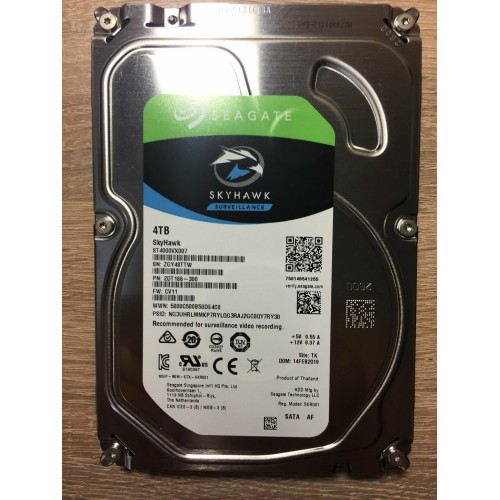Жесткий диск Seagate 4Tb 5400rpm SATA-III ST4000VX013 Video Skyhawk  256Mb 3.5"