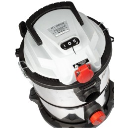 Строительный пылесос Ресанта ПС-1500/20 1500Вт (уборка: сухая/влажная) серебристый