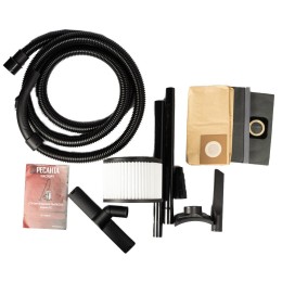 Строительный пылесос Ресанта ПС-1500/20 1500Вт (уборка: сухая/влажная) серебристый