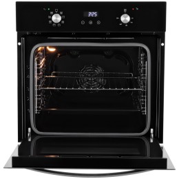 Духовой шкаф Электрический Hyundai HEO 6647 BG черный, встраиваемый