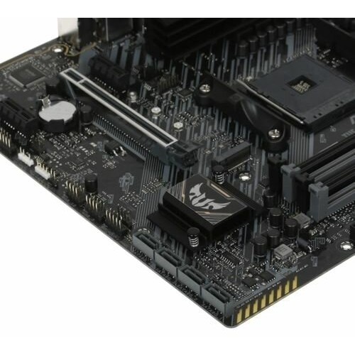 Материнская плата ASUS TUF GAMING A520M-PLUS WIFI, Socket AM4, A520, 4*DDR4, D-Sub+DVI+HDMI, SATA3, Audio, Gb LAN, COM*1 header, mATX