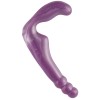 Безременной страпон, стимулятор точки G без вибрации Platinum Premium Silicone - The Gal Pal - Purple