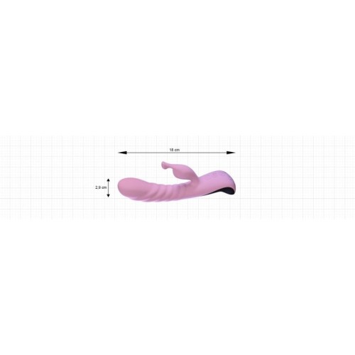 AD.Mini Trigger Вибростимулятор с клиторальным отростком компактный