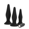 Комплект из 3-х анальных пробок Ego stick ESP-012 black