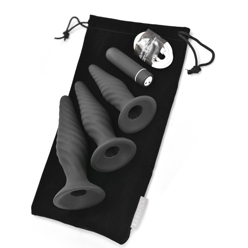 Комплект из 3-х анальных пробок Ego stick ESP-012 black