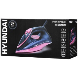 Утюг HYUNDAI H-SI01623 2400Вт черный/розовый