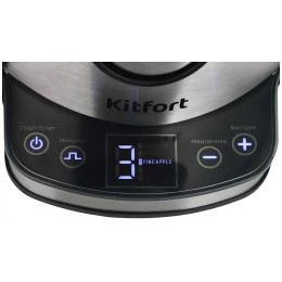 Соковыжималка KITFORT KT-1120 800Вт стальной/черный центробежная