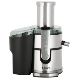 Соковыжималка KITFORT KT-1120 800Вт стальной/черный центробежная
