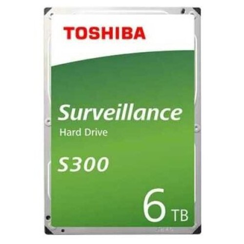 Жесткий диск TOSHIBA HDWT860UZSVA/HDKPB06Z0A01S S300 Surveillance 6ТБ 3,5" 5400RPM 256MB SATA-III