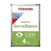 Жесткий диск HDD Toshiba SATA3 4Tb Surveillance S300 (SMR) 5400  256Mb  (analog HDWT740UZSVA)