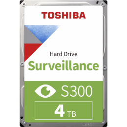 Жесткий диск HDD Toshiba SATA3 4Tb Surveillance S300 (SMR) 5400  256Mb  (analog HDWT740UZSVA)