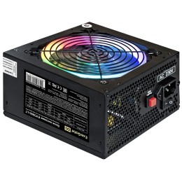 Блок питания 800W ExeGate EVO800-LT (ATX, APFC, SC, 12cm RGB fan, 24pin, (4+4)pin, PCI-E, 5xSATA, 3xIDE, FDD, black, кабель 220V с защитой от выдергивания)