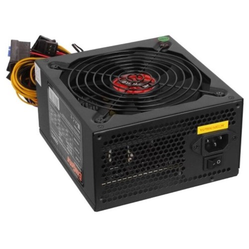 Блок питания 550W ExeGate 550PPX (ATX, APFC, SC, 14cm fan, 24pin, (4+4)pin, PCIe, 5xSATA, 4xIDE, FDD, RTL, black, кабель 220V с защитой от выдергивания)