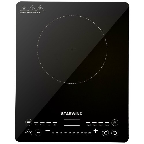 Плита индукционная STARWIND STI-1001 черный стеклокерамика (настольная)