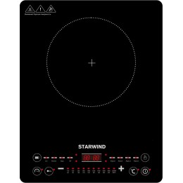 Плита индукционная STARWIND STI-1001 черный стеклокерамика (настольная)