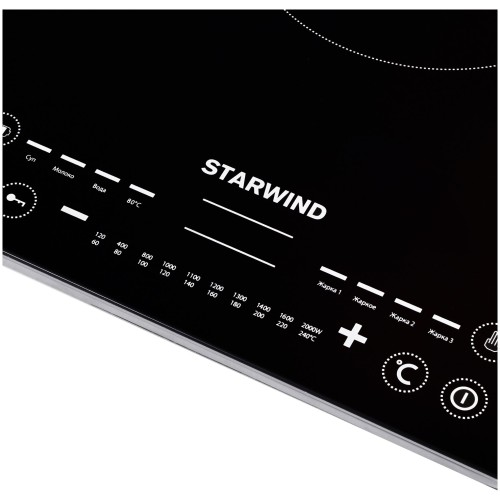 Плита индукционная STARWIND STI-1001 черный стеклокерамика (настольная)