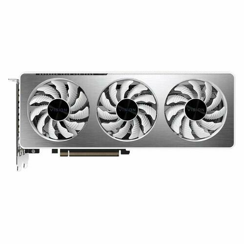 Видеокарта Gigabyte N3060VISIONOC-12GD LHR PCIE16 12288Mb 192 GDDR6 1837/15000 HDMIx2 DPx2 HDCP