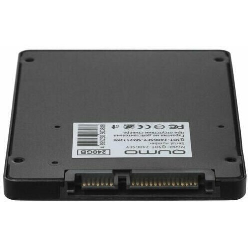 Накопитель SSD 240GB QUMO Novation TLC 3D (Q3DT-240GSKF)  2,5"/7 mm R/W 530/450 SM2258XT/SM2259XT OEM