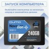 Накопитель SSD 240GB QUMO Novation TLC 3D (Q3DT-240GSKF)  2,5"/7 mm R/W 530/450 SM2258XT/SM2259XT OEM