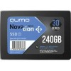 Накопитель SSD 240GB QUMO Novation TLC 3D (Q3DT-240GSKF)  2,5"/7 mm R/W 530/450 SM2258XT/SM2259XT OEM