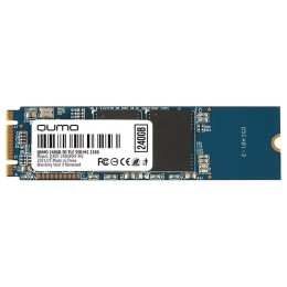 SSD накопитель 240GB M2 2280 QUMO Novation TLC 3D (Q3DT-240GMSY-M2) R/W 560/530; 52K/72K IOPS;  MAS1102A OEM