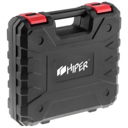 Дрель аккумуляторная HIPER HCD12/2A 12В, 26Нм, 1,5Ач, 2 скорости, 2 акк, Li-ion, кейс