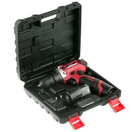 Дрель аккумуляторная HIPER HCD12/2A 12В, 26Нм, 1,5Ач, 2 скорости, 2 акк, Li-ion, кейс