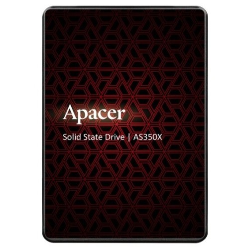 Накопитель SSD Apacer PANTHER AS350X 256Gb SATA 2.5" 7mm, R560/W540 Mb/s, IOPS 80K, MTBF 1,5M, 3D NAND, Retail (AP256GAS350XR-1)