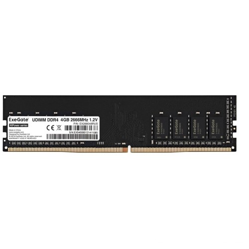 Модуль памяти ExeGate HiPower DIMM DDR4 4GB <PC4-21300> 2666MHz