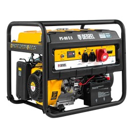 Генератор бензиновый DENZEL PS 80 E-3, 6,5 кВт, 400В, 25л 946954