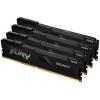 Память оперативная Kingston 16GB 2666MHz DDR4 CL16 DIMM (Kit of 4) FURY Beast Black