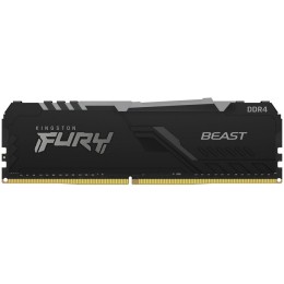 Память Kingston 16GB DDR4 3200MHz CL16 DIMM (Kit of 2) FURY Beast Black