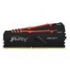 Память Kingston 16GB DDR4 3200MHz CL16 DIMM (Kit of 2) FURY Beast Black