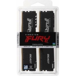 Память Kingston 16GB DDR4 3200MHz CL16 DIMM (Kit of 2) FURY Beast Black