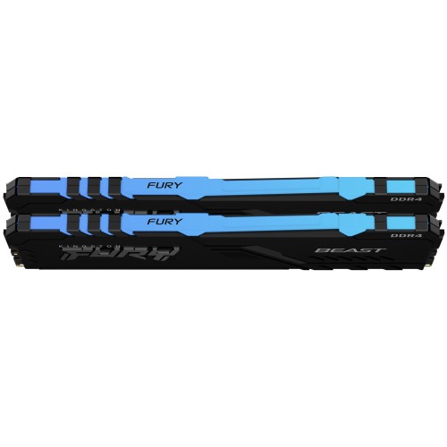Память Kingston 16GB DDR4 3200MHz CL16 DIMM (Kit of 2) FURY Beast Black