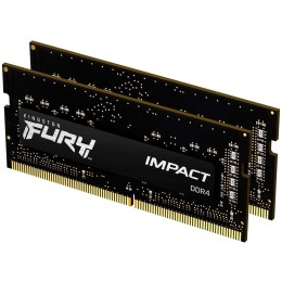 Память оперативная Kingston 16GB 3200MHz DDR4 CL20 SODIMM (Kit of 2) FURY Impact