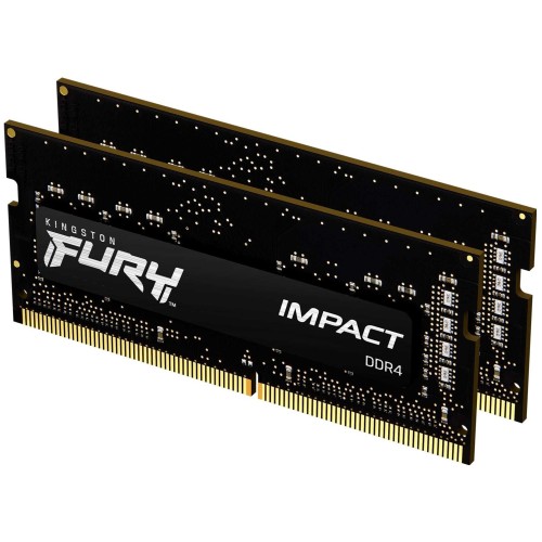 Память оперативная Kingston 16GB 3200MHz DDR4 CL20 SODIMM (Kit of 2) FURY Impact