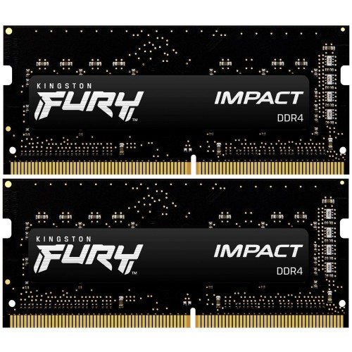 Память оперативная Kingston 16GB 3200MHz DDR4 CL20 SODIMM (Kit of 2) FURY Impact