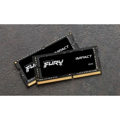Память оперативная Kingston 16GB 3200MHz DDR4 CL20 SODIMM (Kit of 2) FURY Impact