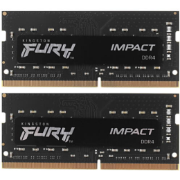 Память оперативная Kingston 16GB 3200MHz DDR4 CL20 SODIMM (Kit of 2) FURY Impact