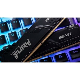 Память оперативная Kingston 16GB 3600MHz DDR4 CL18 DIMM FURY Beast Black